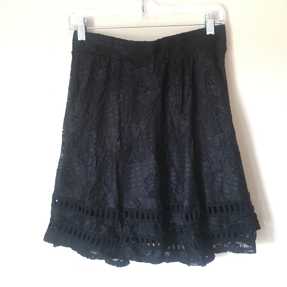 LACE BLACK SKIRT | XHILARATION/ TARGET